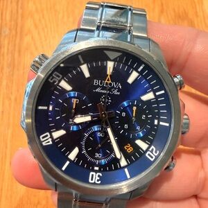 Bulova Quartz Marine Star Men's Chronograph Watch